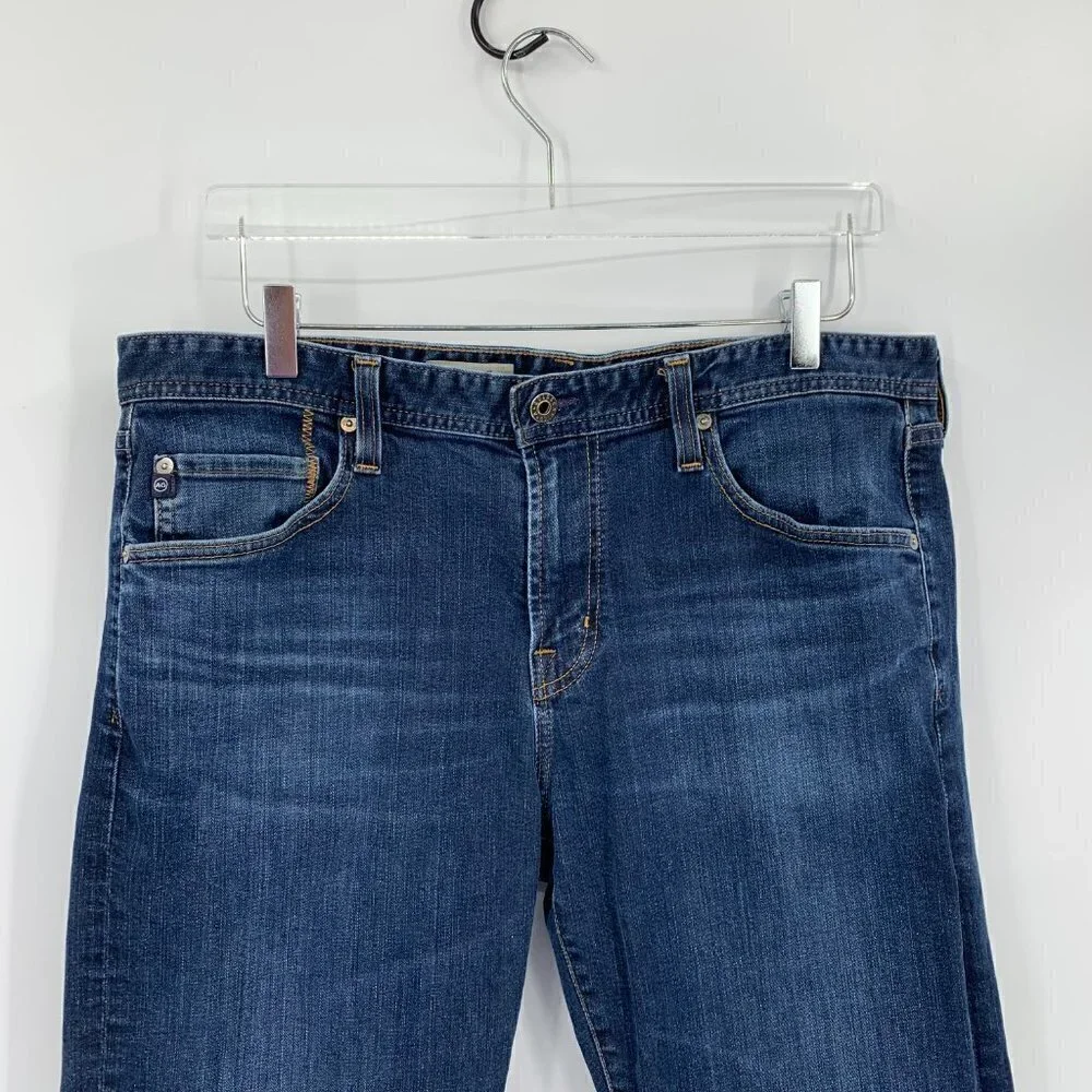 AG Adriano Goldschmeid The graduate denim jeans dark wash tailored leg men 38